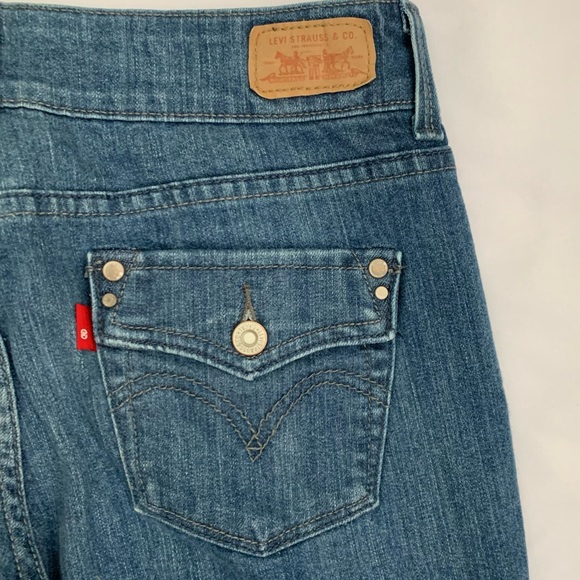 Levi’s SZ 4 526 Slender Boot Double Button Flap Pocket Jeans - Picture 6 of 14